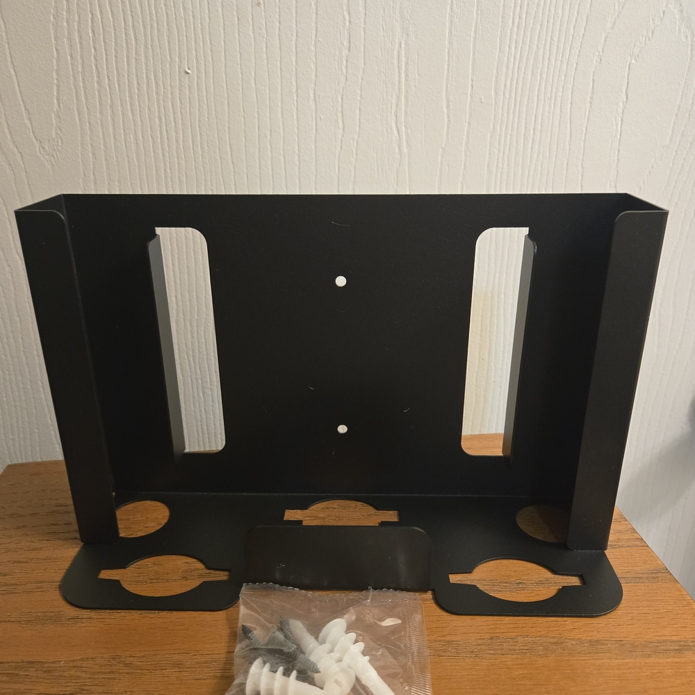​Wall Mounted Metal Ping Pong Paddle & Ball Rack Mount